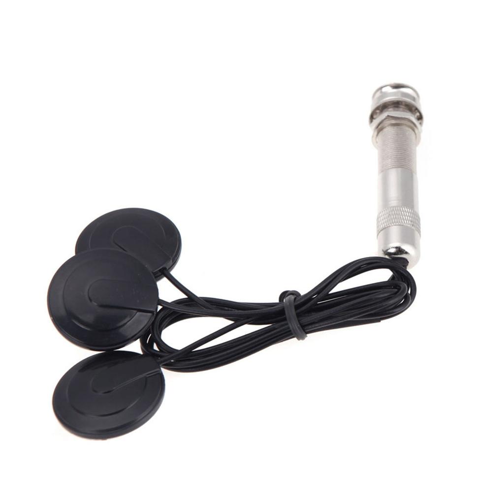 Guitar Sound Pickup Piezo Contact Microphone Pickup Transducer Audio Cable Sticker Guitar Ukulele Instruments Accessory