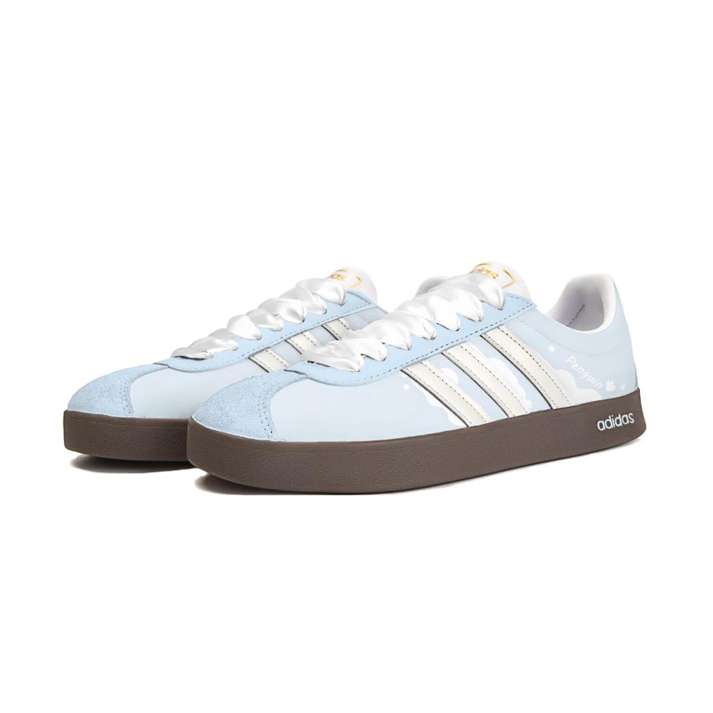 adidas VL COURT 2.0 Glass Sea Нескользящая Амортизация Износостойкая Нескользящая Амортизация Износостойкая JQ2470(Команда914- )
