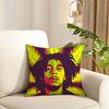 Singer BBob MMarley Cushion Cover Reversible Plush Pillow Cover Soft Fluffy Home Decor for Sofa Bedroom