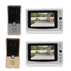 Wired Video Intercom System Smart Infrared Video Doorbell Camera with 7 Inch TFT Color Screen Displa
