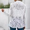 Solid Color Lace Shirt Jackets - European & American Spring/Summer Collection