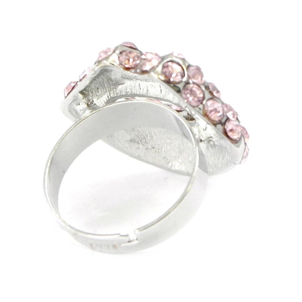 Les Trésors De Lily [E5126] - Pink 'Kitchissima' Ring