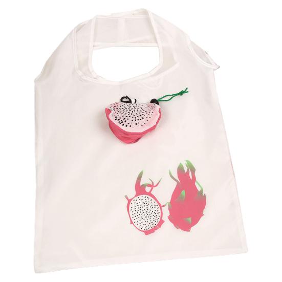 Многоразовая сумка для покупок в форме фруктов, портативная складная сверхпрочная тканевая сумка на шнурке, большая вместительная многофункциональная сумка для продуктов, большая сумка