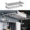 40cm Thickened Stainless Steel Towel Rack Project Hotel Home Bathroom Bathroom Wall Mounted Shelf Decoration