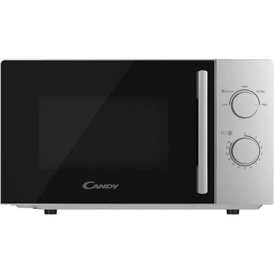 CMW20SMSLI Mono CANDY Idea Микроволновая печь - 20 л - MO : 700 Вт — Механический интерфейс — 5 уровней мощности — Серебристый