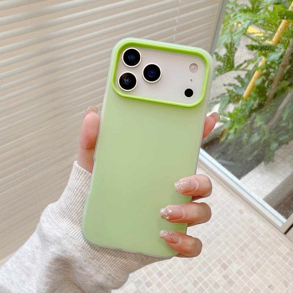 Чехол-кошелек 2 в 1 противоударный для iPhone Air 17 16 15 14 13 Pro Max Конфетный цвет Матовый жесткий чехол Гибридный корпус Мягкий чехол