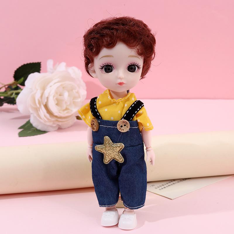 13 Шарнирная 16см Bjd Кукла для переодевания Девочка Подарок на день рождения