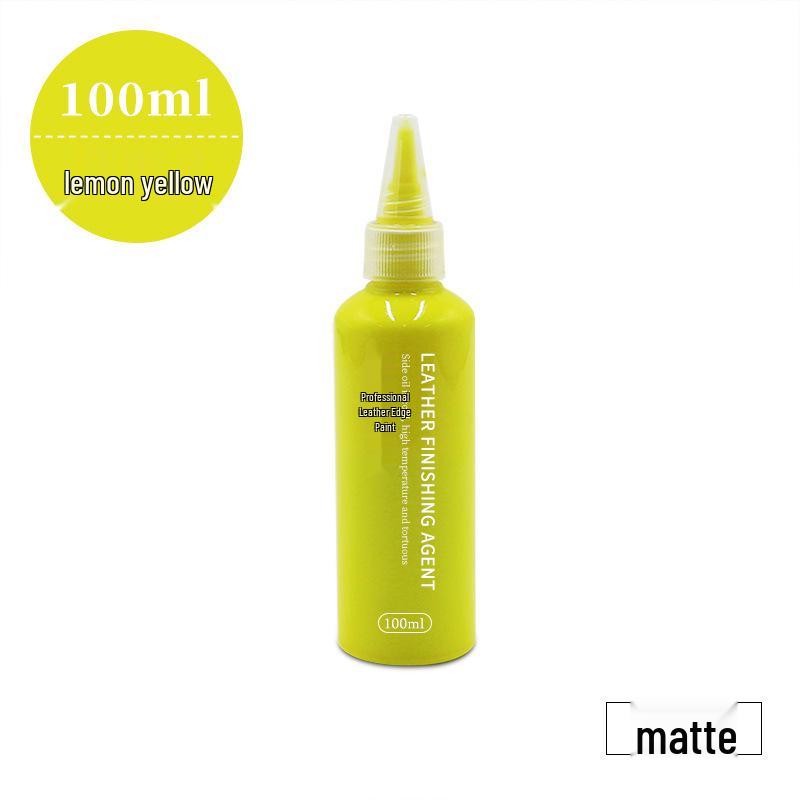 Matte Leather Edge Oil 100ml - Belt and Goods Edge Sealer and Treatment
