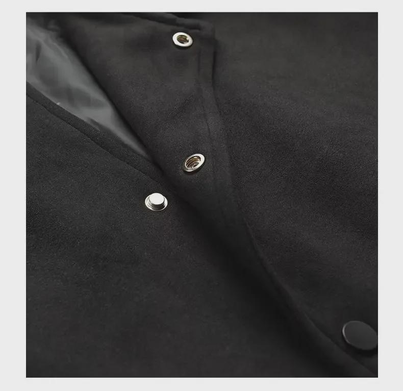 Мужская бейсбольная куртка из замши в стиле ретро — повседневная, универсальная, весенняя мода для пар и мальчиков