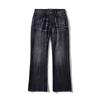 American Street Washed Vintage Jeans Men'S Spring And Autumn Straight Leg Loose Fitting European And American High Street Vibe Style Long Pants