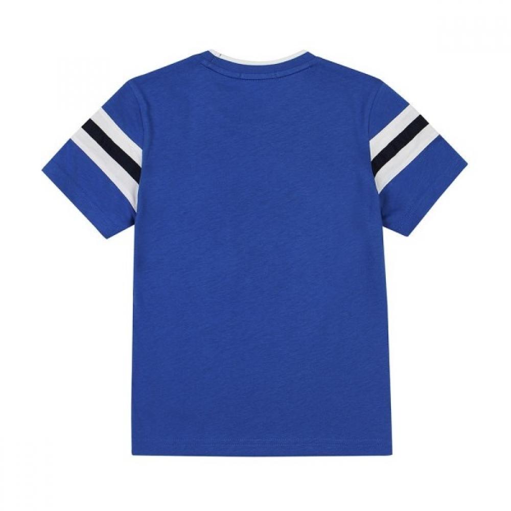 [hedges Kids] Футболка с рисунком Земли, синяя, hum01Tr04m Bu 