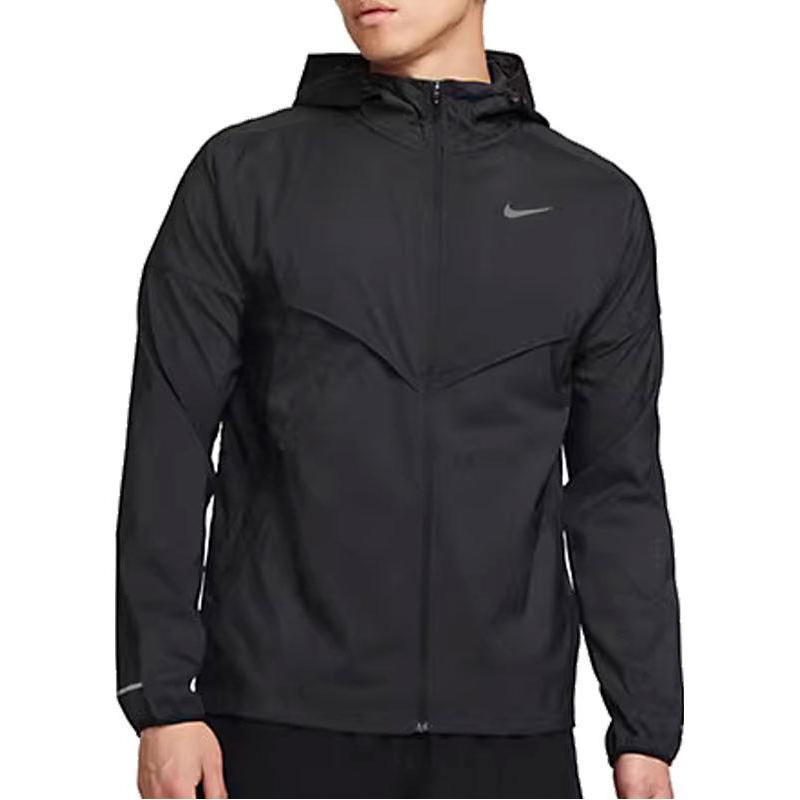 Nike Повседневная куртка с капюшоном Мужская верхняя одежда Черный FB7541-010