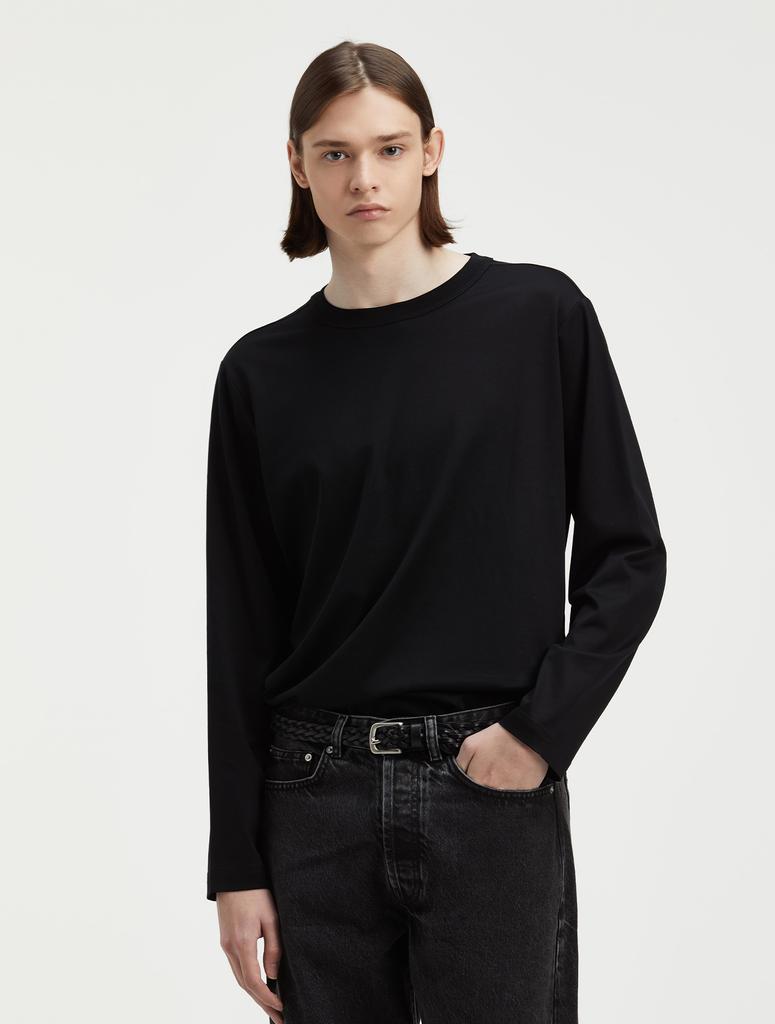 YJACK M_Rib Binding Classic Fit Long Sleeve T-Shirt (180Gsm) Mjt1912L (A Type)