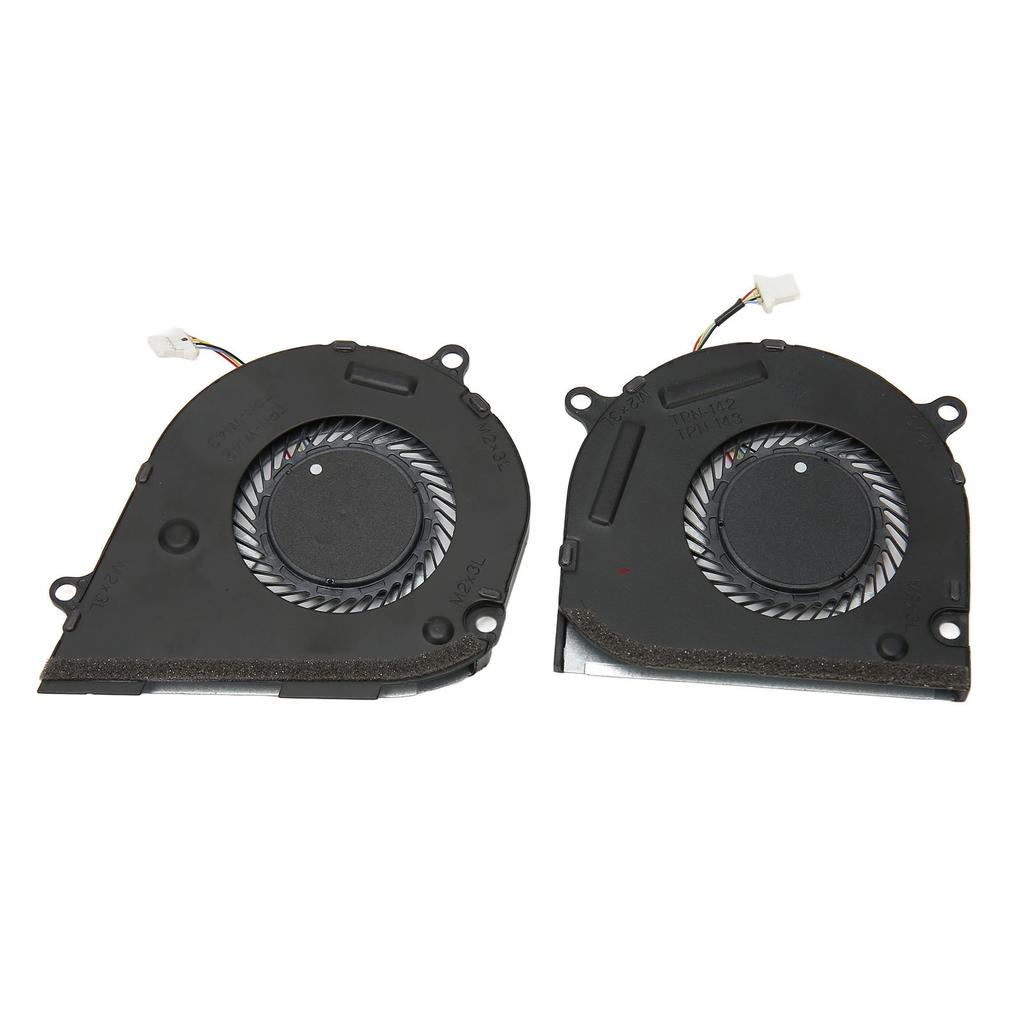Laptop Cooling Fan 4 Pin Replacement Cooler Fan for HP ENVY X360 15 DS 15 DR 15M DS 15M DS0011DX CPU+GPU