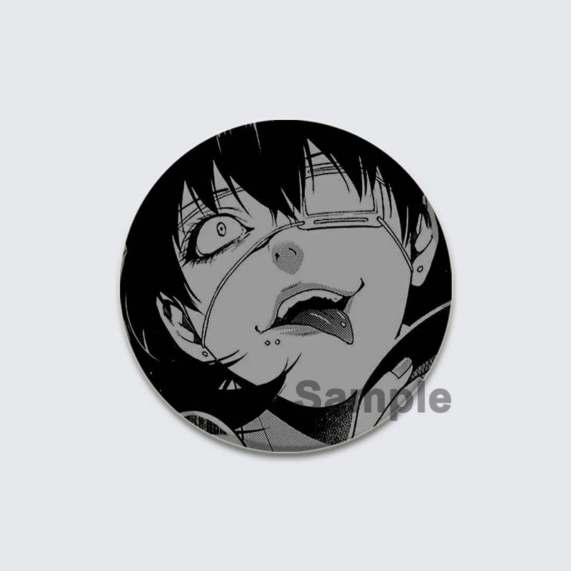 32/44/58 мм аниме Kakegurui Брошь ручной работы булавка мультяшная фигурка Юмэко Джабами значок мультяшный косплей значок для рюкзака Декор ювелирные изделия подарки