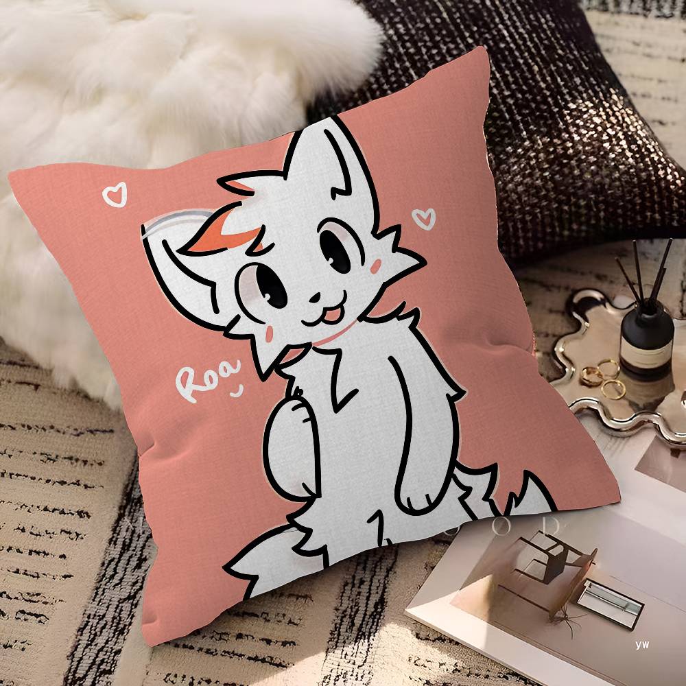 Boykisser Silly Cartoon Pillow Anime Pillow Sofa Bed Head Pillow Cover Cushion Cover 45X45 Cm Fashion