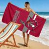 Tampa Bay Buccaneers Print Beach Towel, Large Soft Quick Dry Towel for Beach Camping Swimming