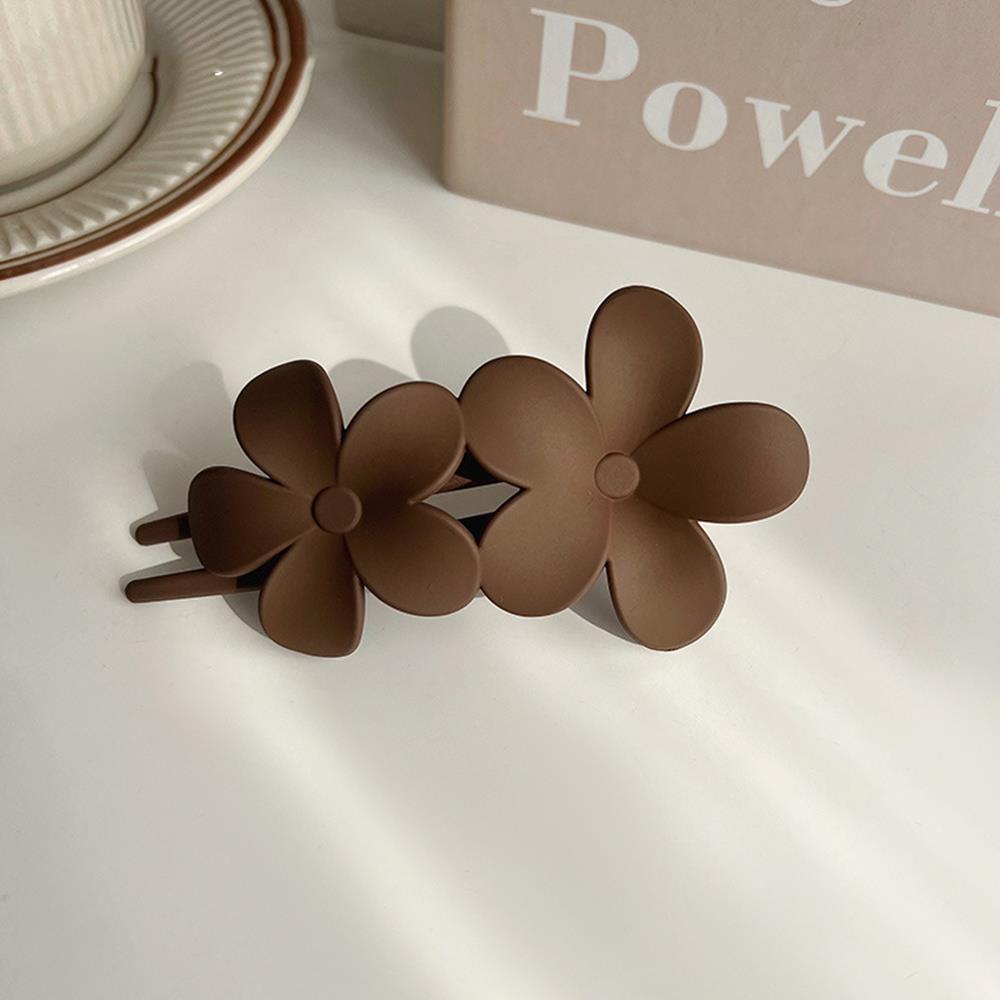 1 шт. заколка для волос в форме матового цветка, универсальные заколки для волос, цветочные шпильки, аксессуары для волос, заколки для женщин