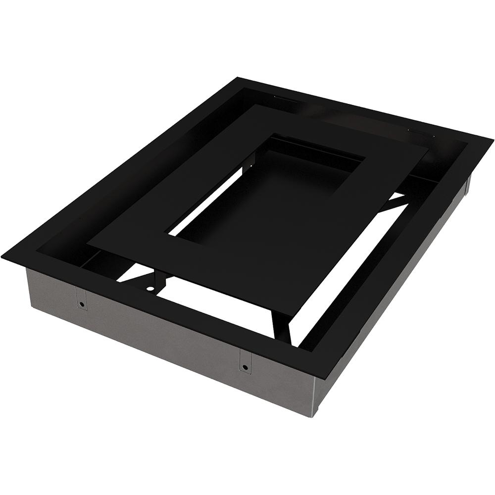 Крышка вентиляционная WIND 22x30 черный