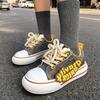 Совместные джинсовые кеды Woody, американские кеды с большой головой, женские новые повседневные кеды на платформе, кеды-хлебцы