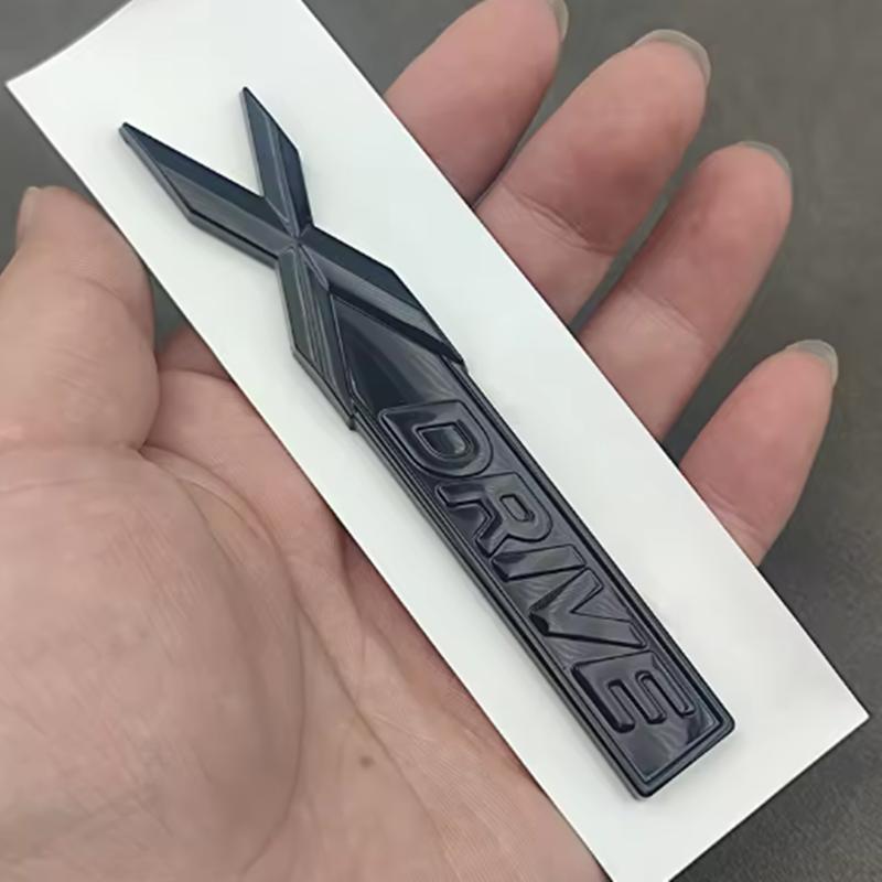 ABS X Drive Logo Xdrive Emblem Sticker Car Rear Trunk Badge for BMW E39 E46 E60 E90 E87 F10 F30 G20 G30 X1 X3 X5 Accessories tn2