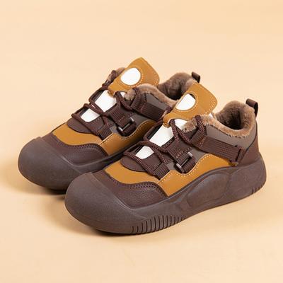 2024 Новые женские зимние сапоги теплые удобные для женщин хлопковые короткие сапоги на платформе с ремешком женские сапоги зимняя женская обувь