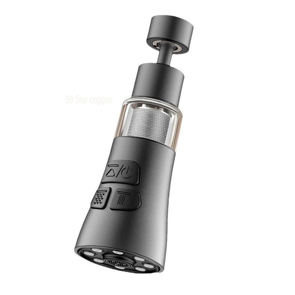 360° Rotate Kitchen Faucet Extender Splash Proof Washbasin Faucet Extender Universal