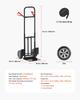 VEVOR Hand Truck, 600 lbs Load Capacity, Heavy-Duty Hand Truck Dolly with Wheels & Telescoping Handle