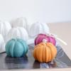 Mini Pumpkin Shape Candle Silicone Mold Plaster Mould Halloween Home Decoration
