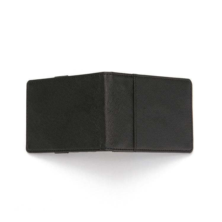 Men Short Wallet Pu Leather Credit Card Holder Wallet Card Holder Slim Wallet Men Secure Pu Leather Bag Wallets