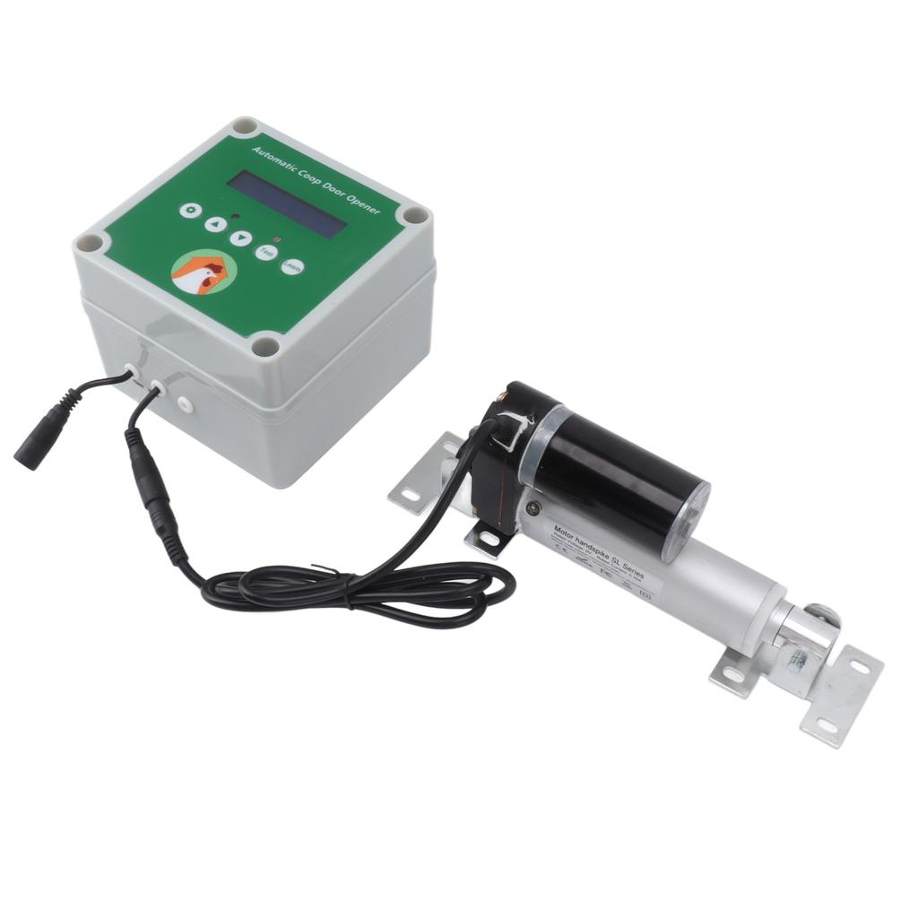 Автоматический открыватель курятника линейные приводы электрический комплект двигателя для двери птичника с подсветкой