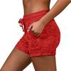 Women Lounge Running Shorts Drawstring Yoga Short Pants High Waist Gym Tracksuit Bottoms Loungewear