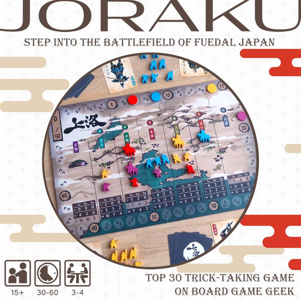 Joraku (Renewed Edition) | Moaideas Game Design Board Game