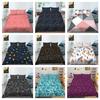 3D Bedding Set Microfiber Fabric Quilt Cover and Pillowcase 2 or 3 Pieces of Graphic Printing Full-size Washable and Comfortable Bedding