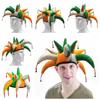 Cool Colourful Clown Joker Caps Tentacle Shaped Carnival Party Hat Clown Hat  Halloween