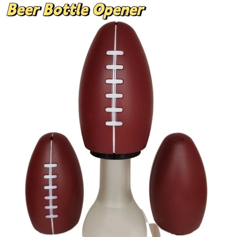 Beer Accessories Beer Bottle Opener Automatic Pressing Can Opener  Watch Soccer Game