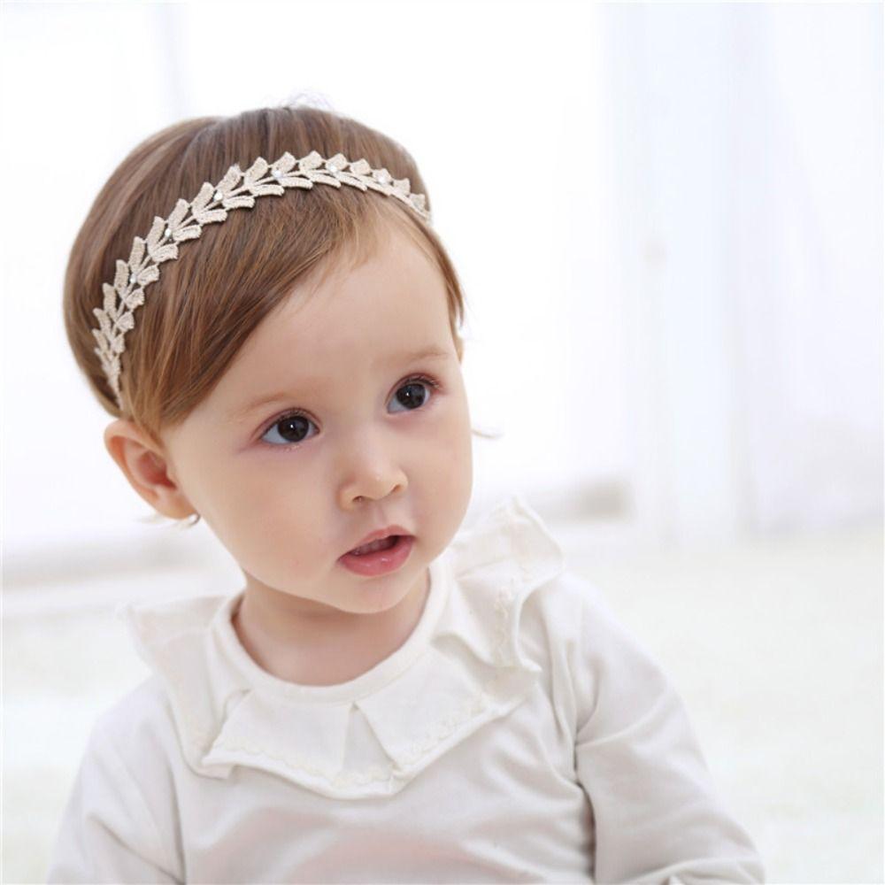 Newborn Baby Headband Cute Lace Elastic Turban Soft Headdress  Photography Prop
