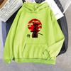 Japan Samurai Armor Katana Graphic Hoodies Cartoon Print Aesthetic Sweatshirt for Autumn/Winter Anime Clothing Moletom Hoody