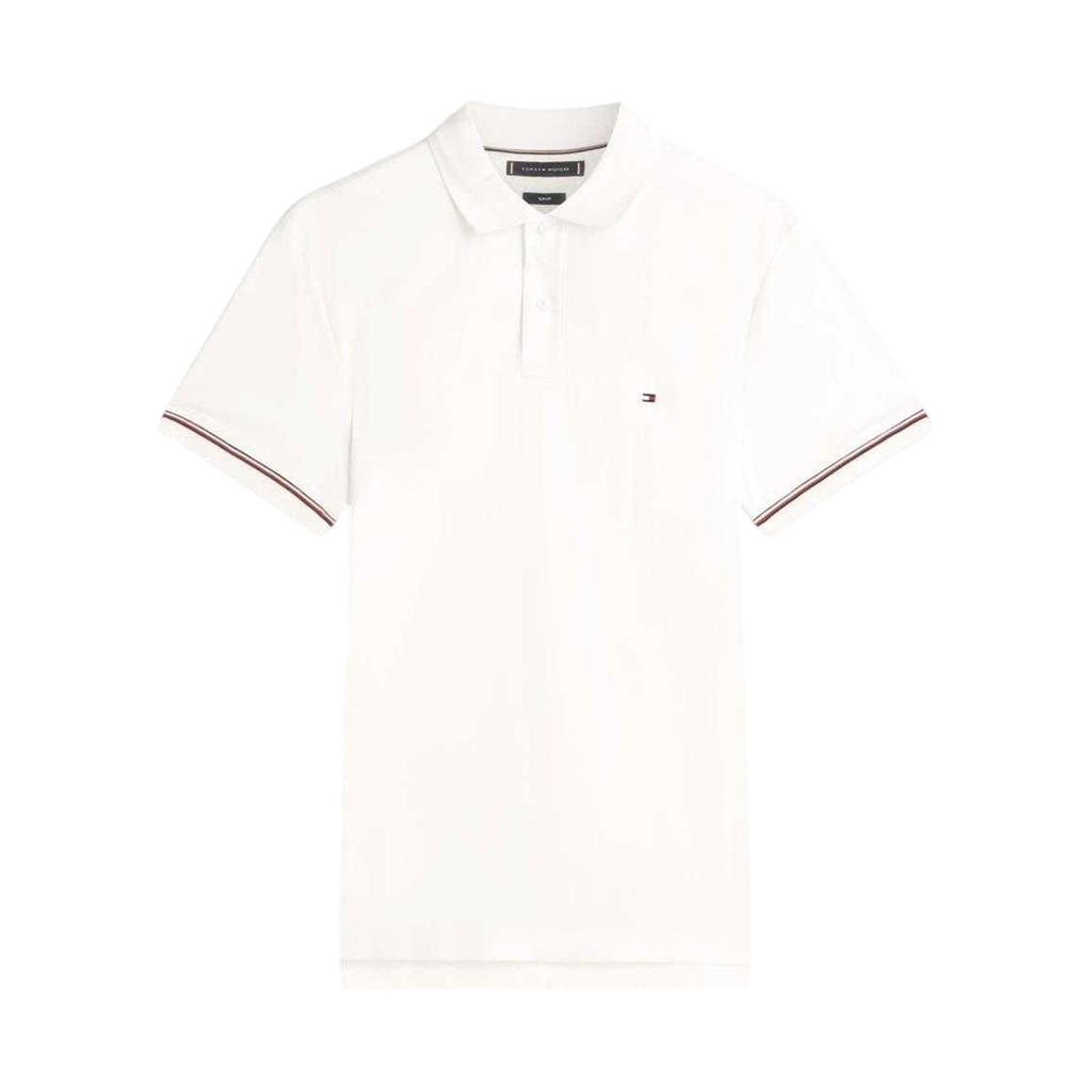 Tommy Hilfiger Mens Liquidtip Collared Short-Sleeved Polo Shirt
