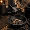 Gothic Style Bat Decorative Tray 3D Printing Display Holder Container Bat Storage Box  Halloween