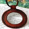 Ремешок ожерелье увеличительное стекло кулон медальон лупа винтаж