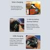 Outdoor Emergency Radio with SOS Alarm Flashlight Solar Powered Hand Crank Rechargeable Radio Camping AM/FM/SW Full Band Portable Radio