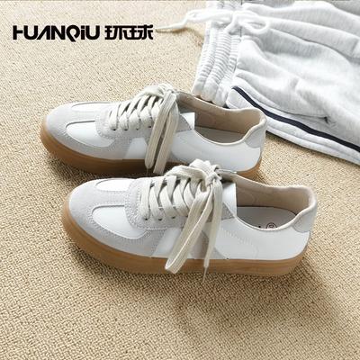 Глобальные немецкие тренировочные кроссовки женские весенние новые туфли универсальные повседневные парусиновые туфли нишевые ретро спортивные доска