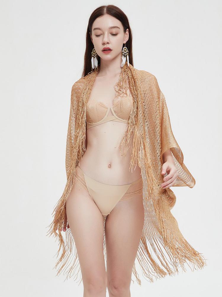 Новый Вязаный Ажурный Летний Элегантный Женский Шарф Накидка на Бикини Пончо Женская Capa Para Mujer Шарф Саронг Пляжная Накидка Шаль