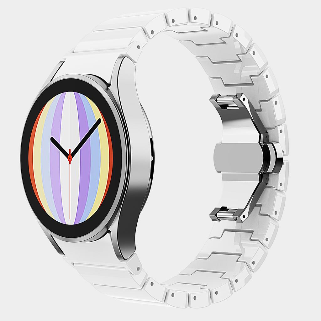 Ремешок для часов с блестками, пластиковый ремешок для Samsung Galaxy Watch 5/4, 40 мм, 44 мм, Watch5 Pro, 45 мм, Watch4, классический, 20/22 мм, Samartwatch, прозрачный ремешок