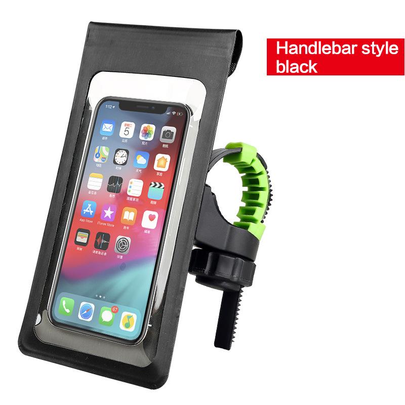 Motorcycle MTB Bicycle Touch Screen Waterproof Phone Bag Mount Holder for 4-6.5 Inch Mobile Phone GPS Universal