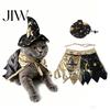 Pet Costume for Running Dogs 1 Set Halloween Cat Witch Costume, Black Cape And Wizard Hat, Moon Small Dog Outfit Star Cloak Pointed Hat