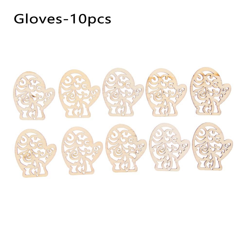 1 шт. Новые деревянные срезы, поделки на рождественскую елку с креативными деревянными звездами для рождественских украшений для домашней вечеринки