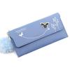 Fashion Butterfly Wallet Women PU Leather Small Clutch Casual Lady Coin Purse Card Holder Female Handbag CLE
