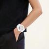 Casio АНАЛОГОВО-ЦИФРОВЫЕ Часы с кварцевым механизмом Ремешок из смолы Женские часы Белый циферблат GMA-P2100M-7A